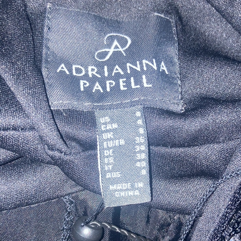 Adrianna Papell black evening dress - Picture 12 of 14